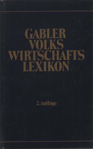 Gabler Volkswirtschaftslexikon