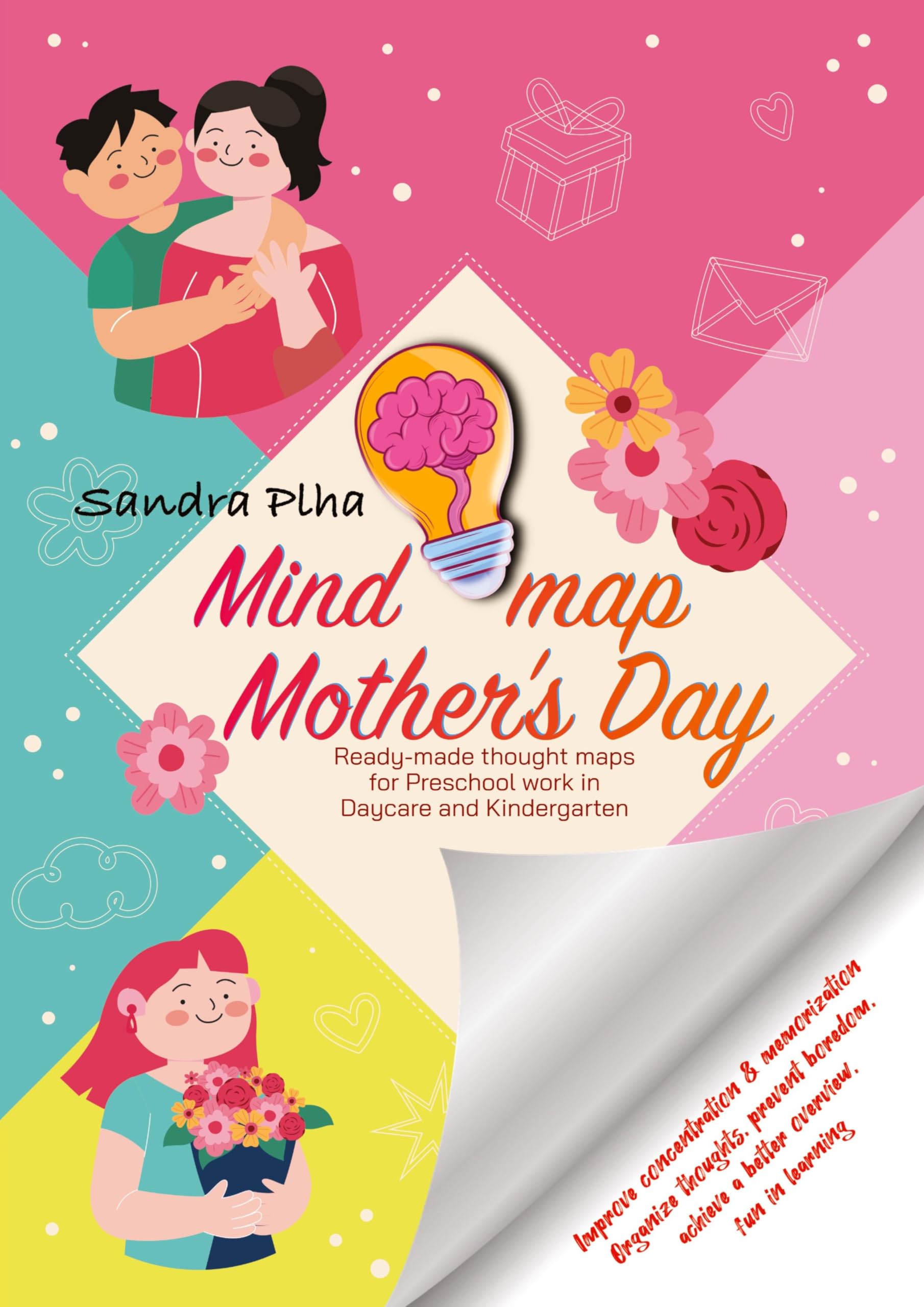 KitaFix-Mindmap Mother's Day (Ready-made thought maps for Preschool work in Daycare and Kindergarten): Improve concentration & memorization Organize ... achieve a better overview, fun in learning