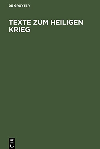 Texte zum Heiligen Krieg