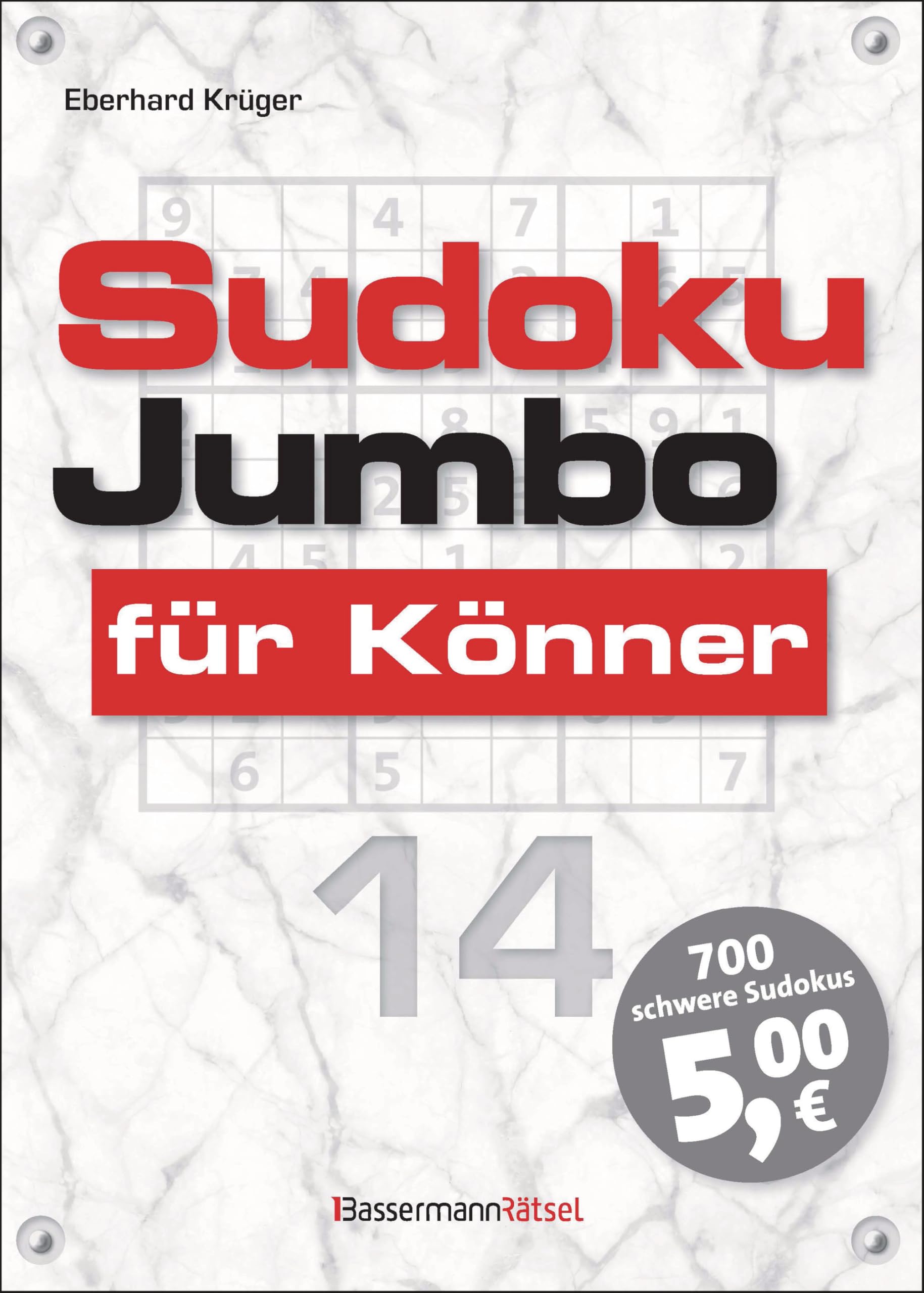 Sudokujumbo für Könner 14: mittlerer bis hoher Schwierigkeitsgrad