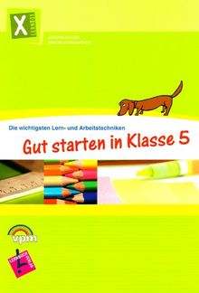 Lernbox Gut starten in Klasse 5: Die wichtigsten Lern- und Arbeitstechniken. Arbeitsheft