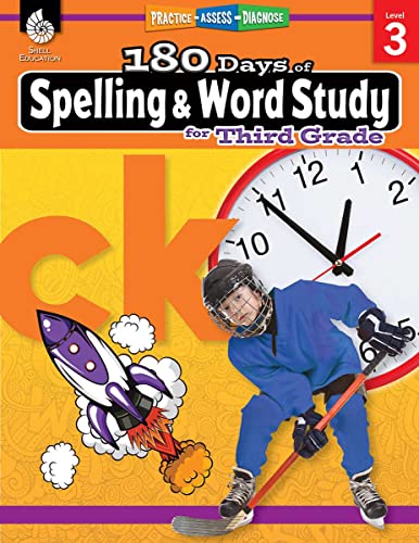 180 Days of Spelling and Word Study for Third Grade: Practice, Assess, Diagnose (180 Days of Practice)