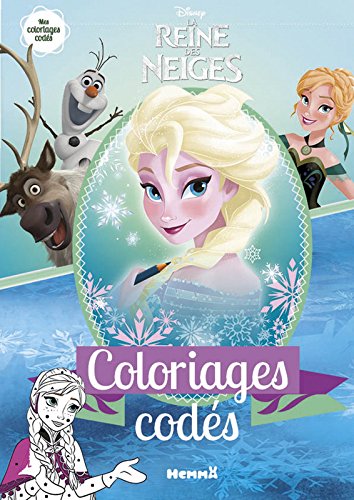 La reine des neiges : coloriages codés