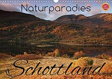 Naturparadies Schottland (Wandkalender 2022 DIN A3 quer)
