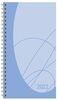 Taschenkalender Modus XL Flexi Colourlux aqua 2022: Terminplaner mit Wochenkalendarium. Ringbuch mit Hardcover. 1 Woche 2 Seiten. 8,7 x 15,3 cm