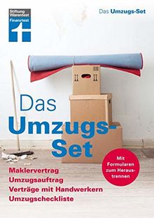 Das Umzugs-Set: Maklervertrag, Umzugsauftrag, Verträge mit Handwerkern, Umzugscheckliste