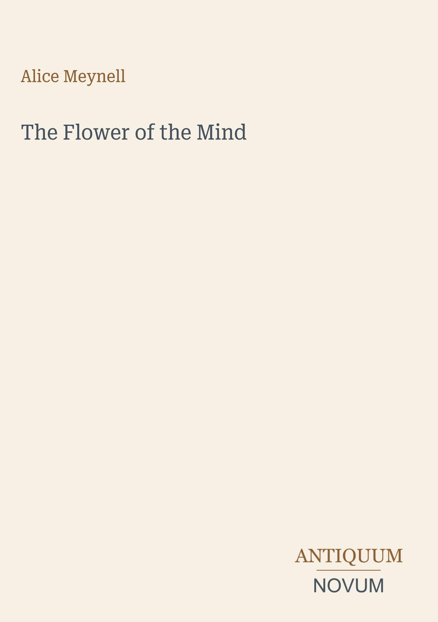 The Flower of the Mind