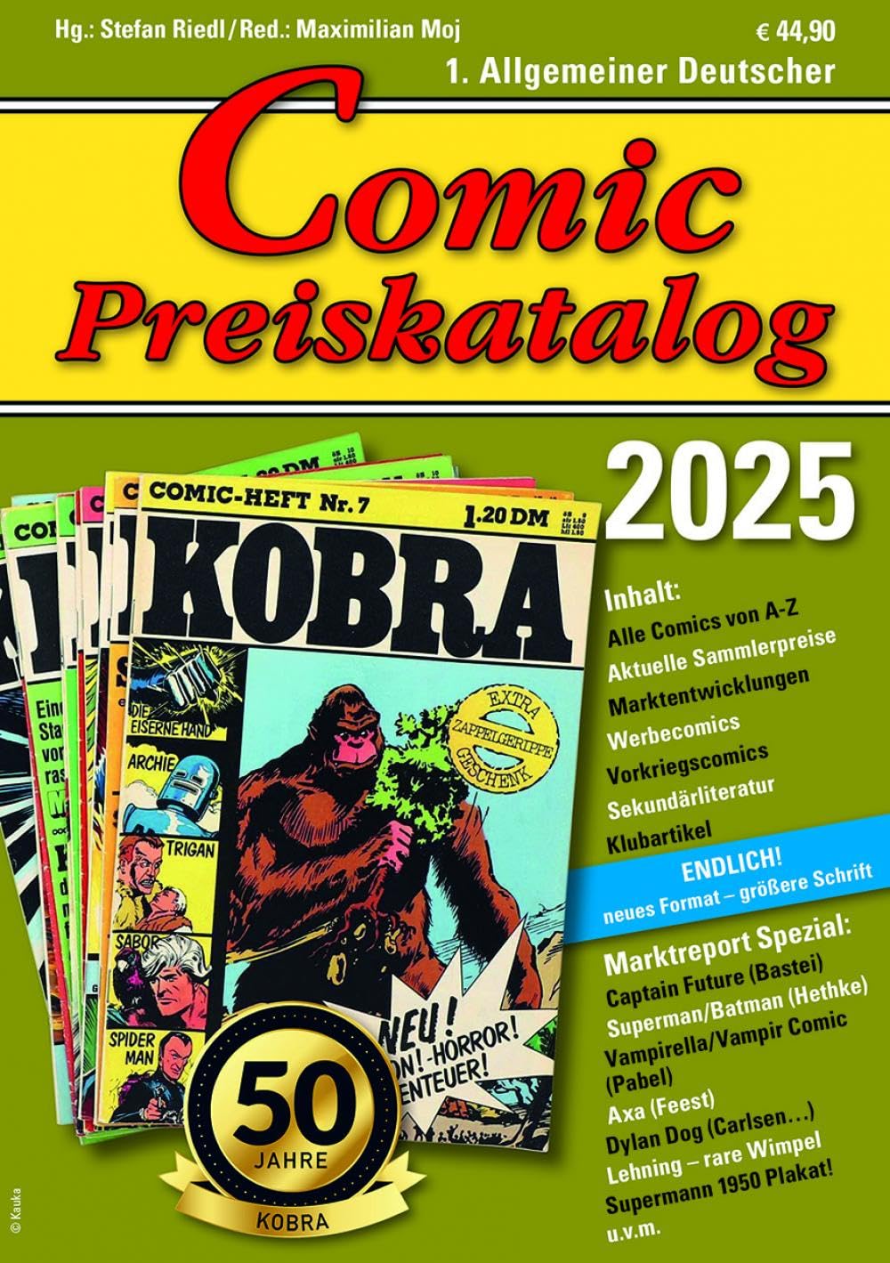 Riedl, Stefan: Comic Preiskatalog 2025 SC