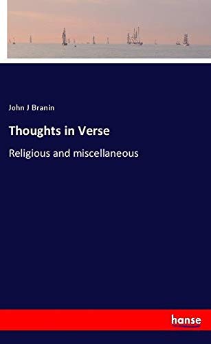 Thoughts in Verse: Religious and miscellaneous
