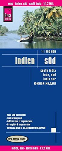 Reise Know-How Landkarte Indien, Süd (1:1.200.000): world mapping project von Reise Know-How Verlag Peter Rump, Reise Know-How Verlag | Buch | Zustand sehr gut