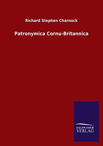 Patronymica Cornu-Britannica