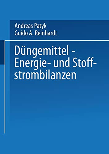 Düngemittel - Energie- und Stoffstrombilanzen (German Edition)
