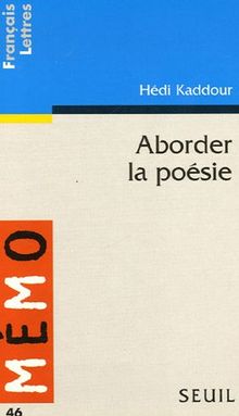 Aborder la poésie