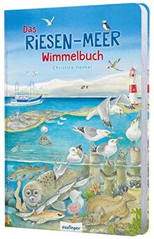 Das Riesen-Meer-Wimmelbuch: Ins Meer Abtauchen für Kinder ab 2 Jahren