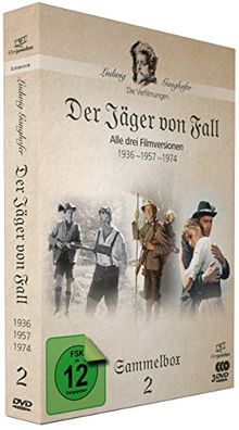 Der Jäger von Fall (1936, 1957, 1974) - Die Ganghofer Verfilmungen - Sammelbox 2 (Filmjuwelen) [3 DVDs]