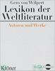 Gero von Wilpert: Lexikon der Weltliteratur (Digitale Bibliothek 13)