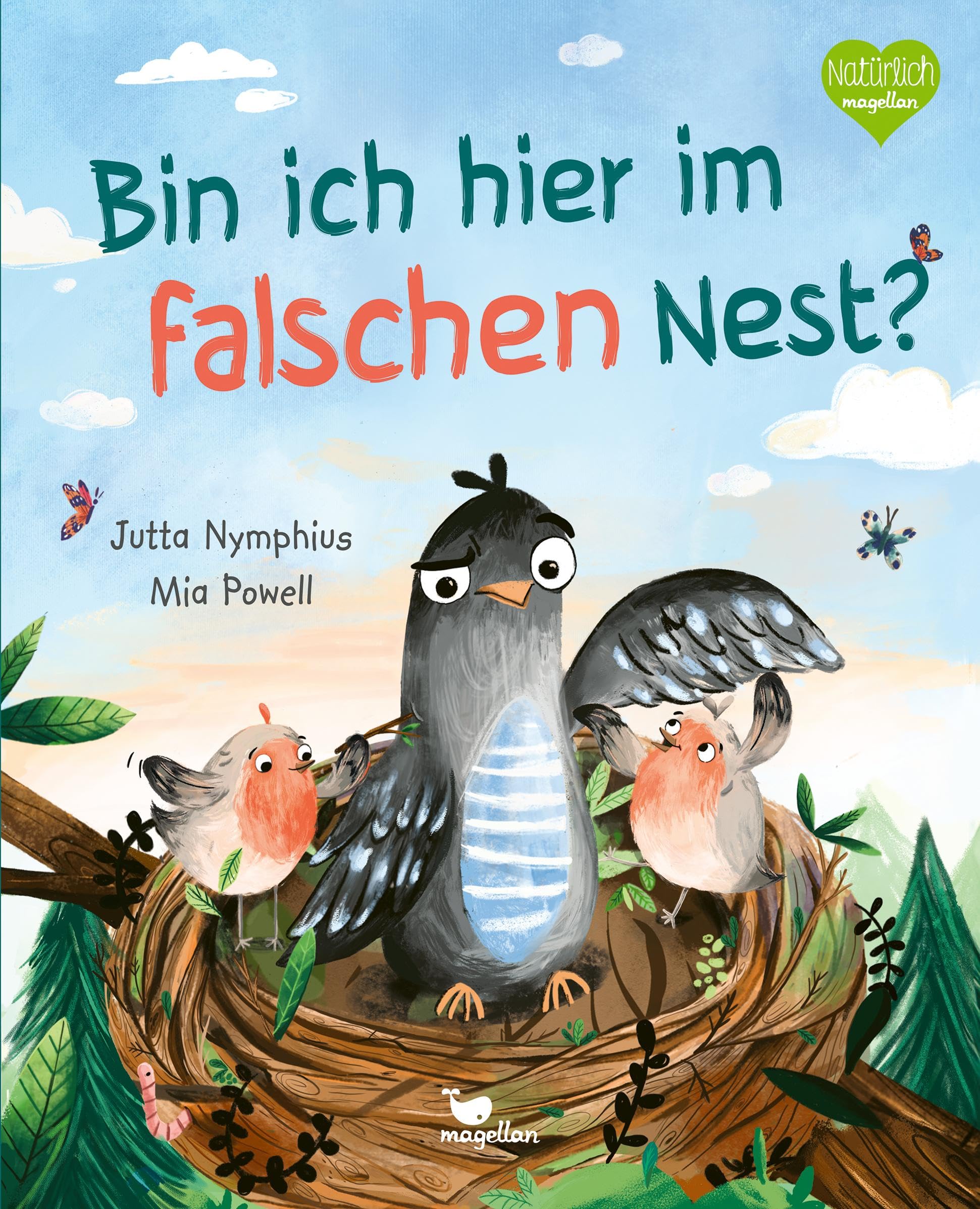 Bin ich hier im falschen Nest?: Bilderbuch ab 4 Jahren über Adoption und Anderssein