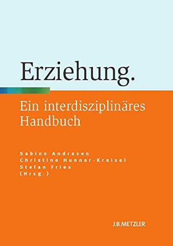 Neuerscheinungen JB Metzler   Erziehung Gebunden