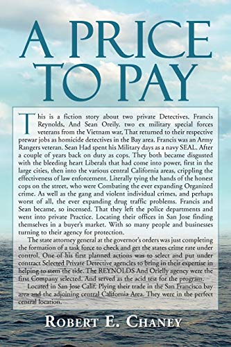 A PRICE TO PAY: NOT NECESSARILY MONEY