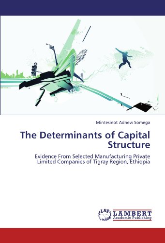 The Determinants of Capital Structure: Evidence From Selected Manufacturing Private Limited Companies of Tigray Region, Ethiopia