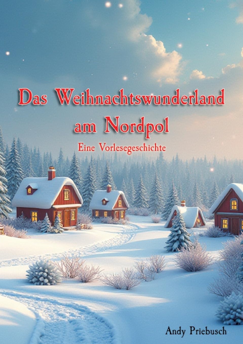 Das Weihnachtswunderland am Nordpol: Eine Vorlesegeschichte für Kinder ab 4 Jahren. Die Geschichte beschreibt die letzten drei Tage vor Weihnachten im Weihnachtsdorf.