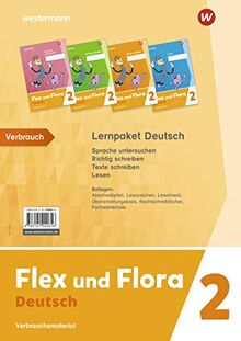 Flex und Flora - Ausgabe 2021: Paket Deutsch 2: Verbrauchsmaterial
