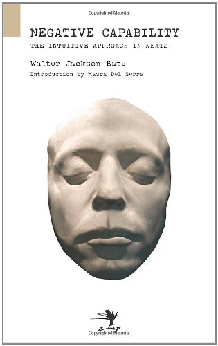 Bate, Walter Jackson Negative Capability, On The Intuitive Approach In Keats