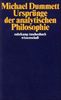 Ursprünge der analytischen Philosophie (suhrkamp taschenbuch wissenschaft)