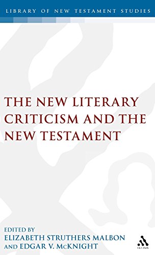 New Literary Criticism and the New Testament (Journal for the Study of the New Testament Supplement (Hardcover))