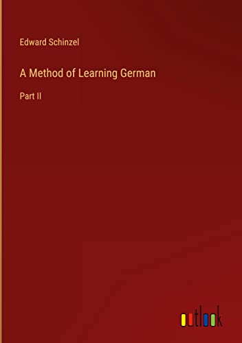 A Method of Learning German: Part II