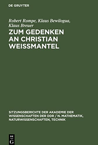 Zum Gedenken an Christian Weißmantel: Metastabile Phasen in ionengestützt abgeschiedenen dünnen Schichten