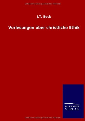 Vorlesungen über christliche Ethik