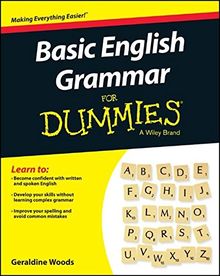 Basic English Grammar For Dummies (For Dummies (Language & Literature))
