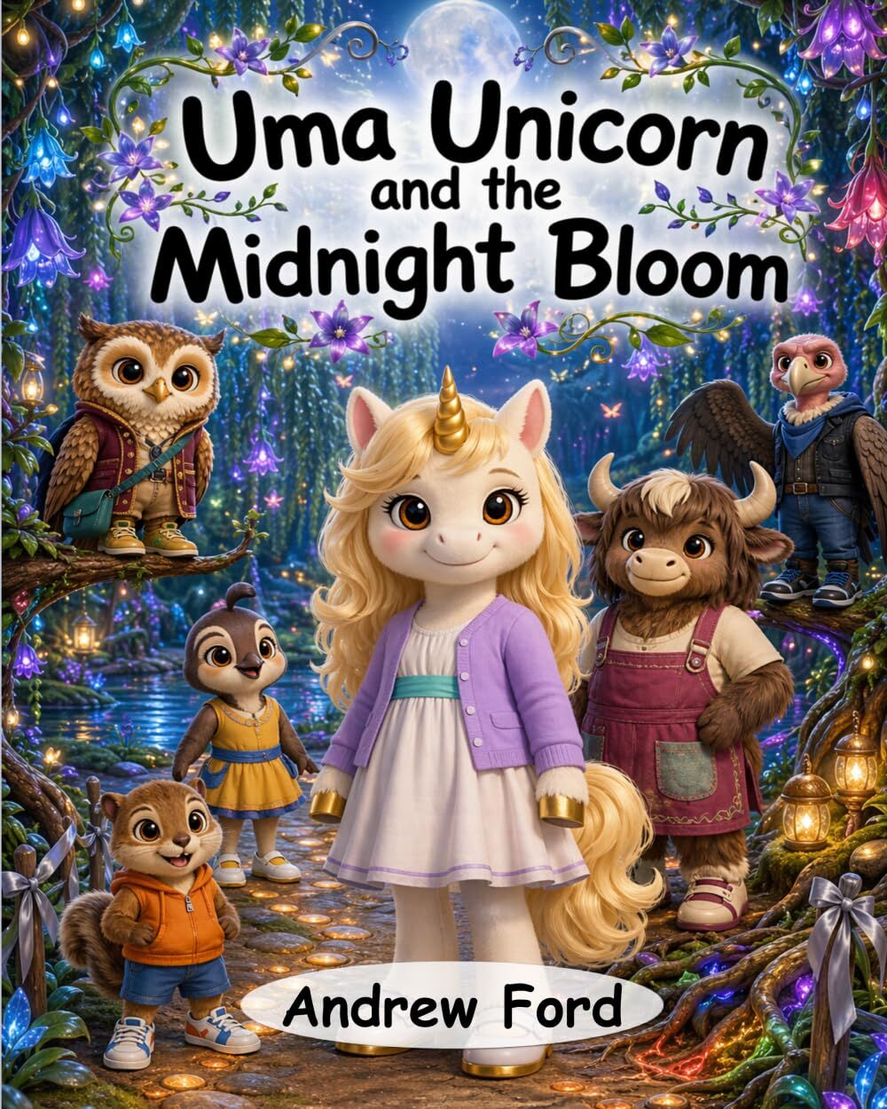 Uma Unicorn and the Midnight Bloom