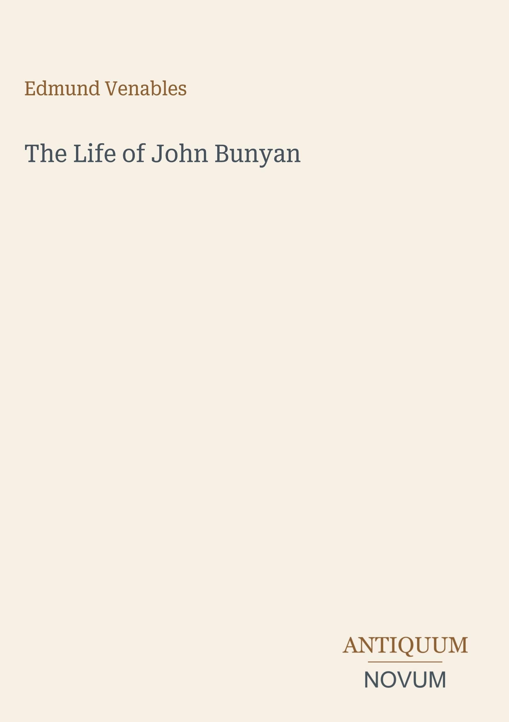 The Life of John Bunyan