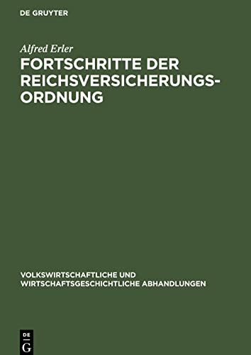 Fortschritte der Reichsversicherungsordnung