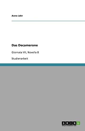 Das Decamerone: Giornata VII, Novella 8