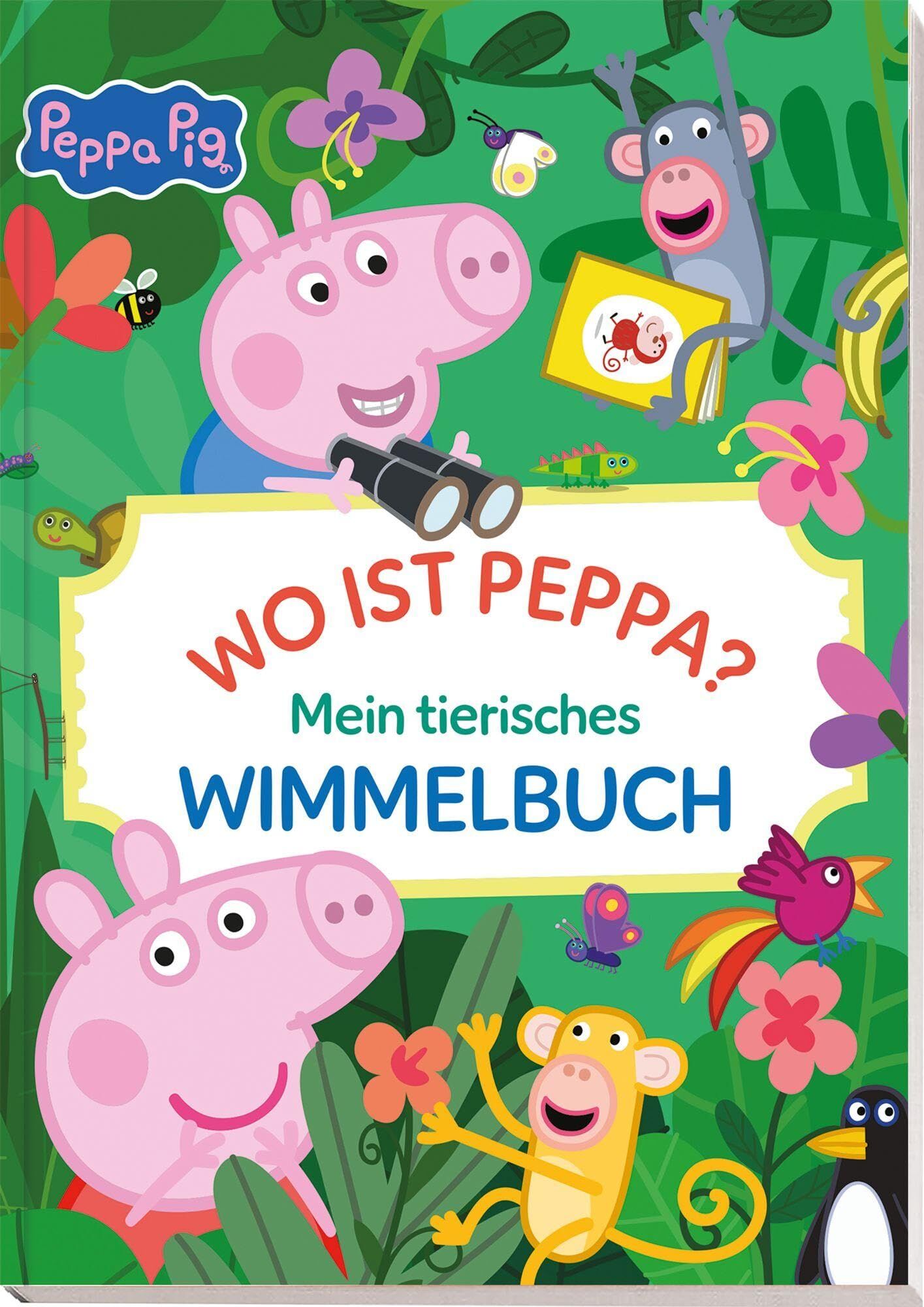 Panini: Peppa Pig: Wo ist Peppa? Mein tierisches Wimmelbuch