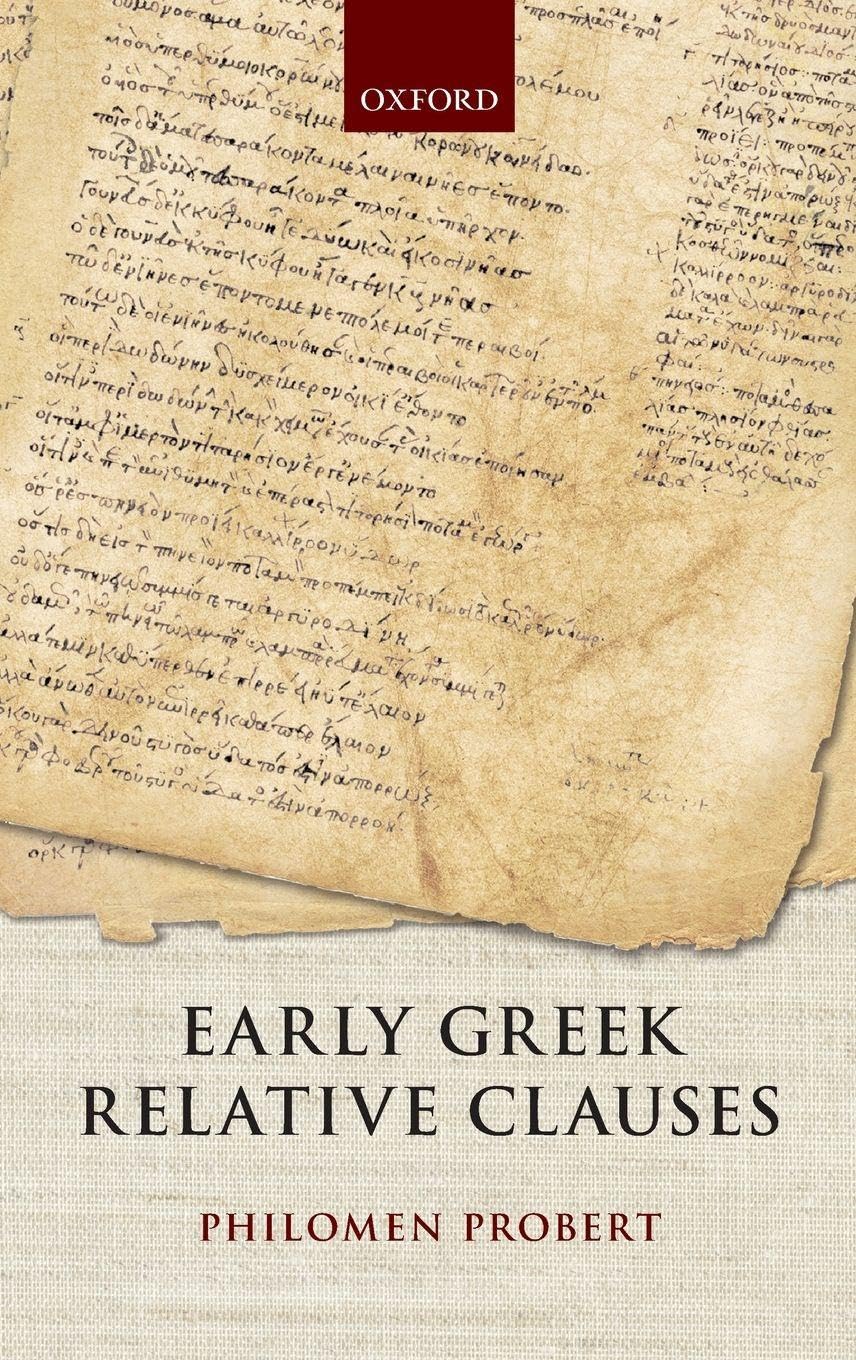 EARLY GREEK RELATIVE CLAUSES C