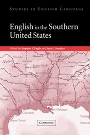 English in the Southern United States (Studies in English Language)