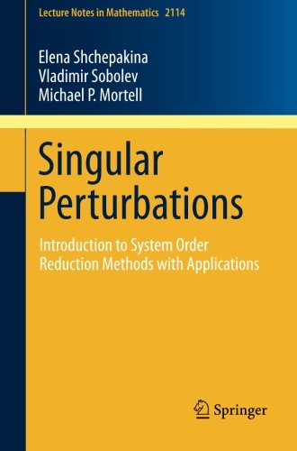 Singular Perturbations: Introduction to System Order Reduction Methods with Applications (Lecture Notes in Mathematics)