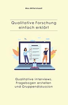 Qualitative Forschung einfach erklärt: Qualitative Interviews, Fragebogen erstellen und Gruppendiskussion