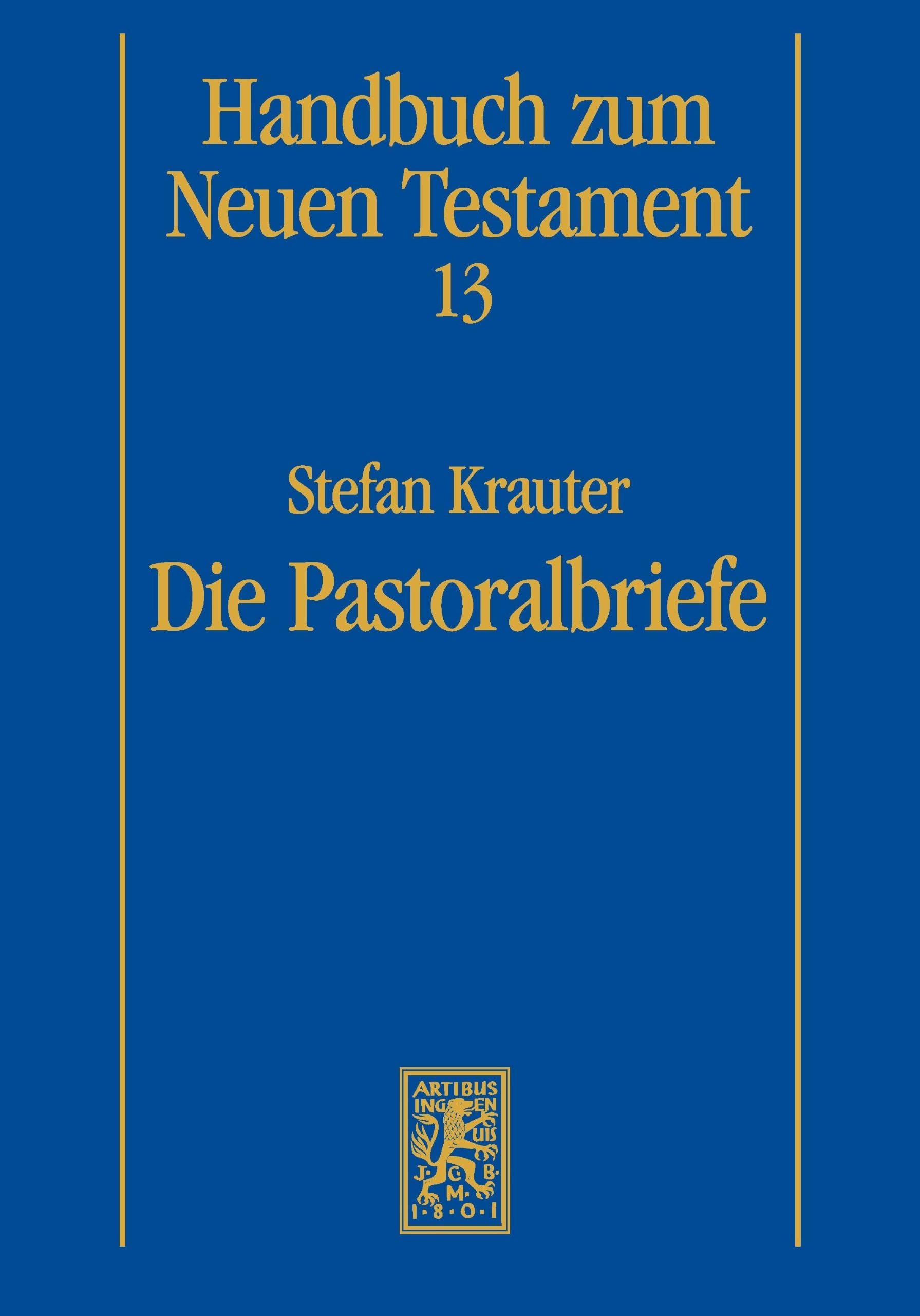 Die Pastoralbriefe