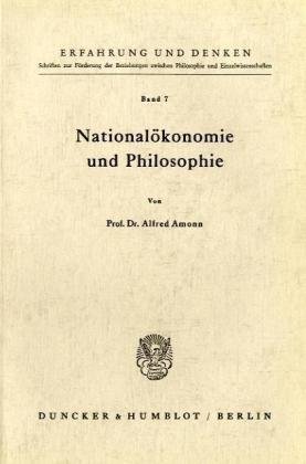 Nationalökonomie und Philosophie.