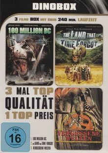 Dino Box : 100 Million BC - The Land That Time Forgot - Vergessene Welten - 3 Filme