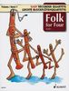 Folk for Four: 4 Blockflöten (SATB). Spielpartitur. (Leichte Blockflötenquartette)