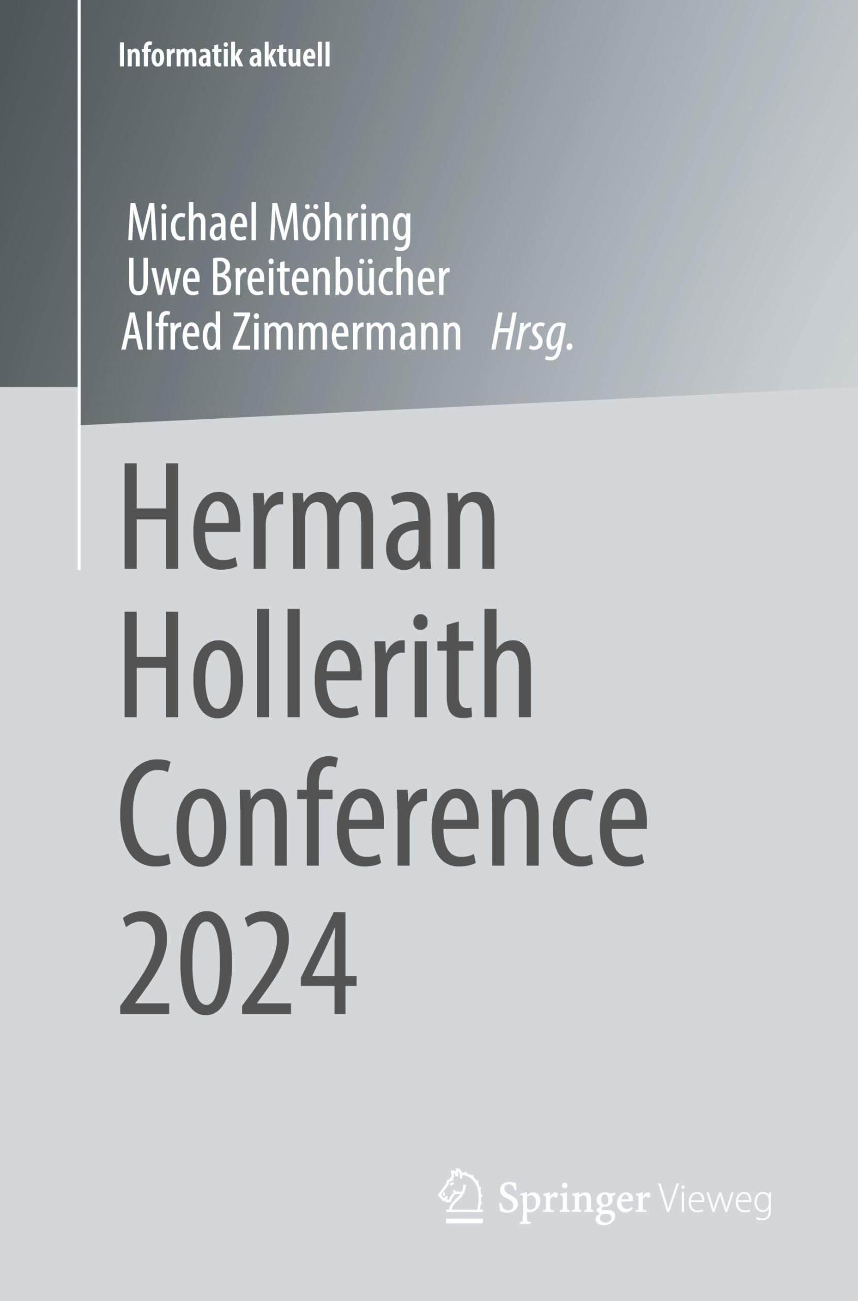 Herman Hollerith Conference 2024 (Informatik aktuell)