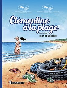 Clémentine à la plage