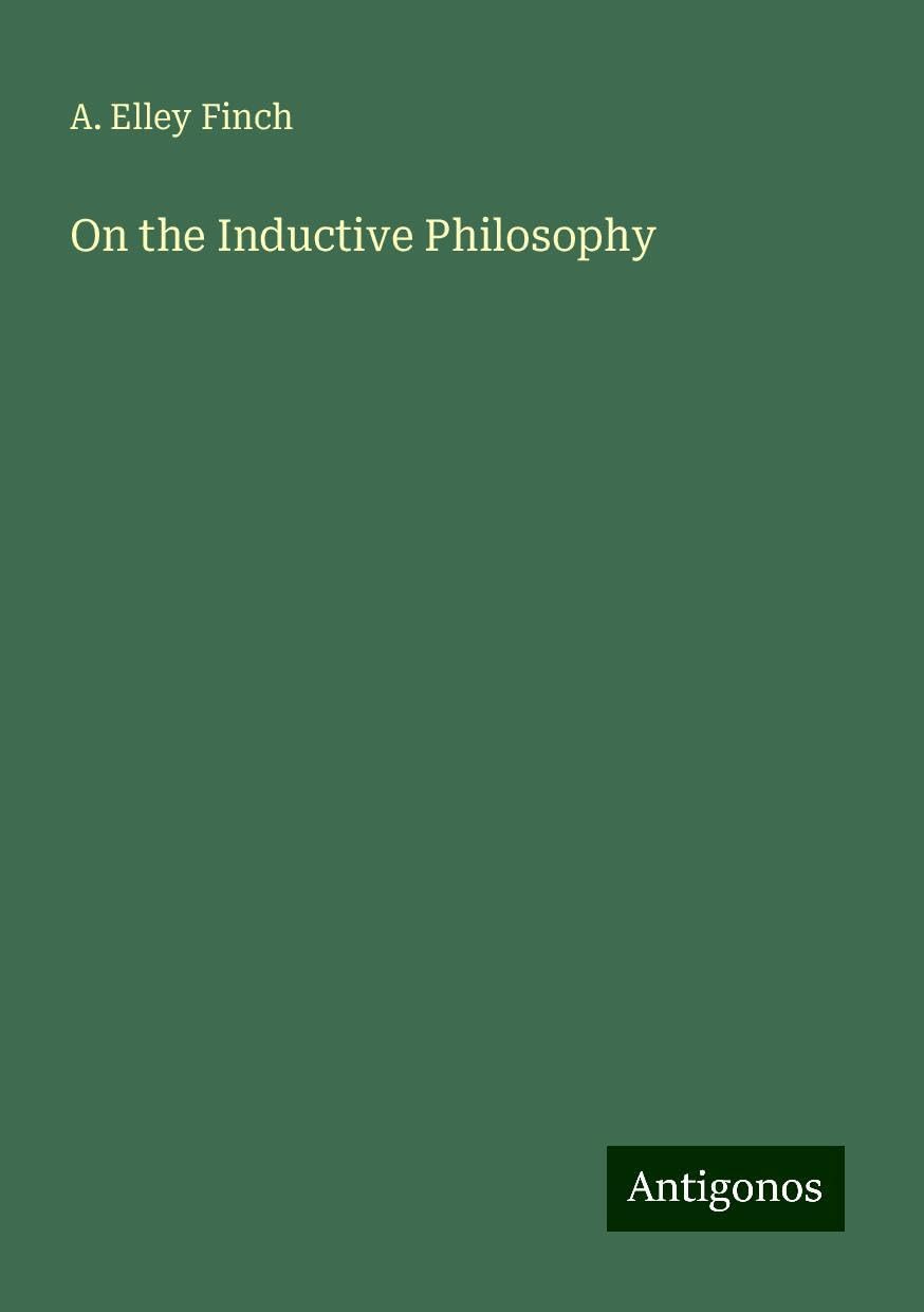 On the Inductive Philosophy