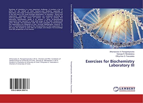 Exercises for Biochemistry Laboratory III